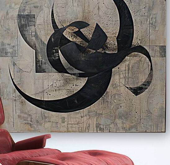Abstract Forms Intertwined 92HK8N 58 by Abstract Rebellion