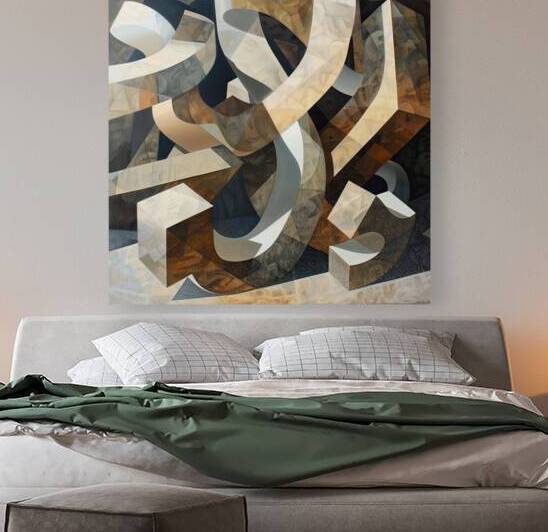 Abstract Forms Intertwined H92J5N 62 by Abstract Rebellion