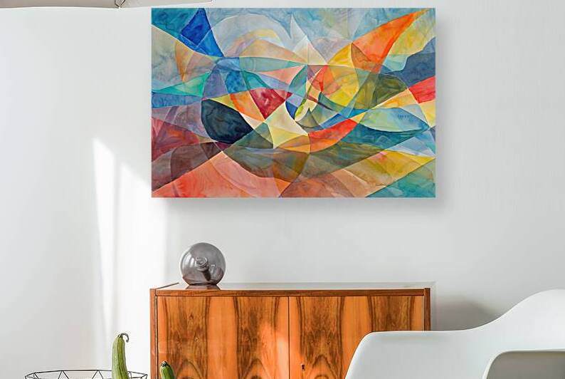 Abstract Watercolor Harmony 8294HJ 45 by Abstract Rebellion