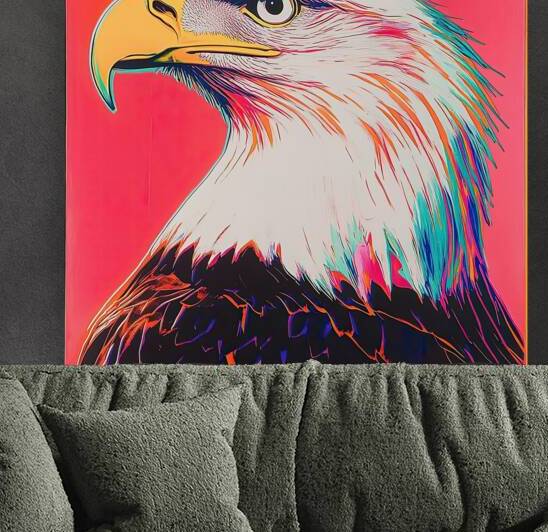 American Icon Eagle 2P9H7N 60 by Abstract Rebellion