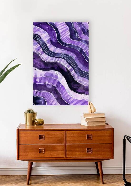 Amethyst Waves 8927BC 45 by Abstract Rebellion