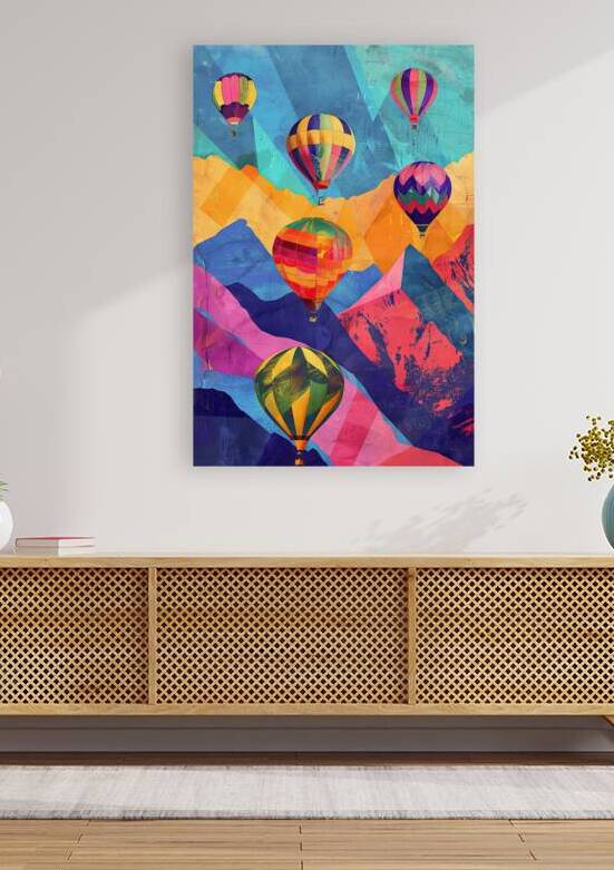 Aloft Over Chromatic Peaks 5H9N2Z 60 by Abstract Rebellion