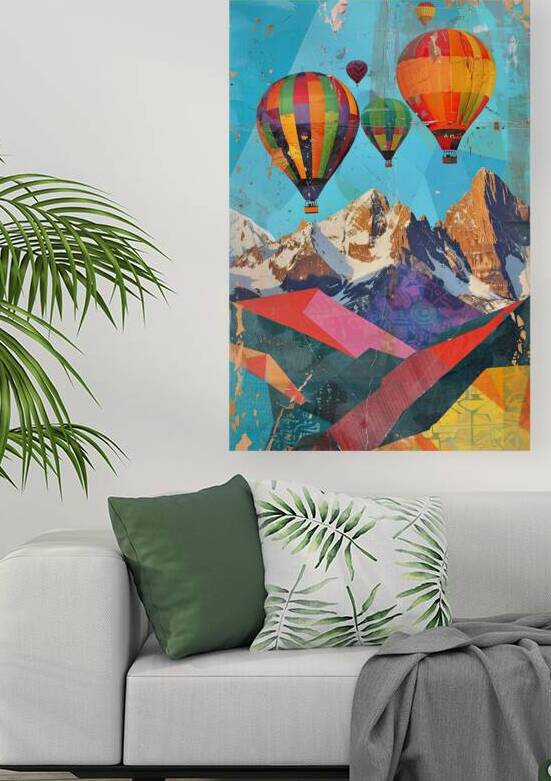 Aloft Over Peaks 2P3H9N 58 by Abstract Rebellion