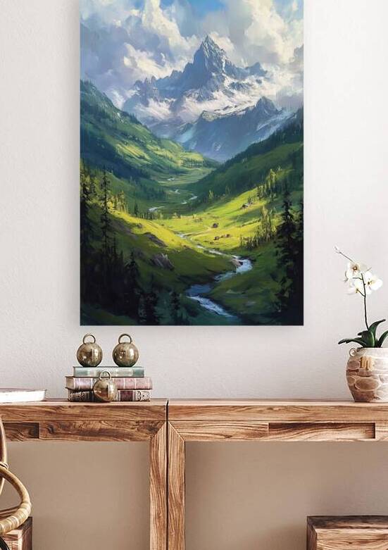 Alpine Valley Vista H29N3Z 63 by Abstract Rebellion