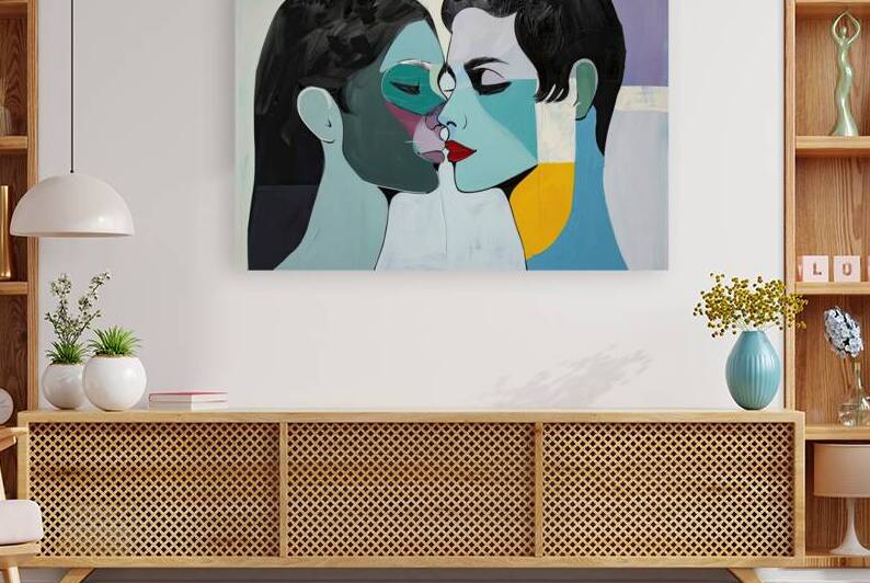 Almost A Kiss 2P9H7N 58 by Abstract Rebellion