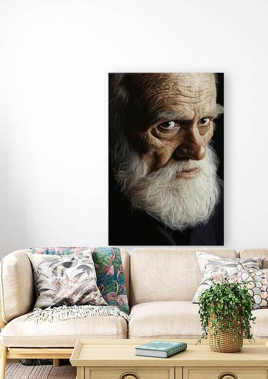 Aged Wisdom Portrait H2N9P2 65 by Abstract Rebellion