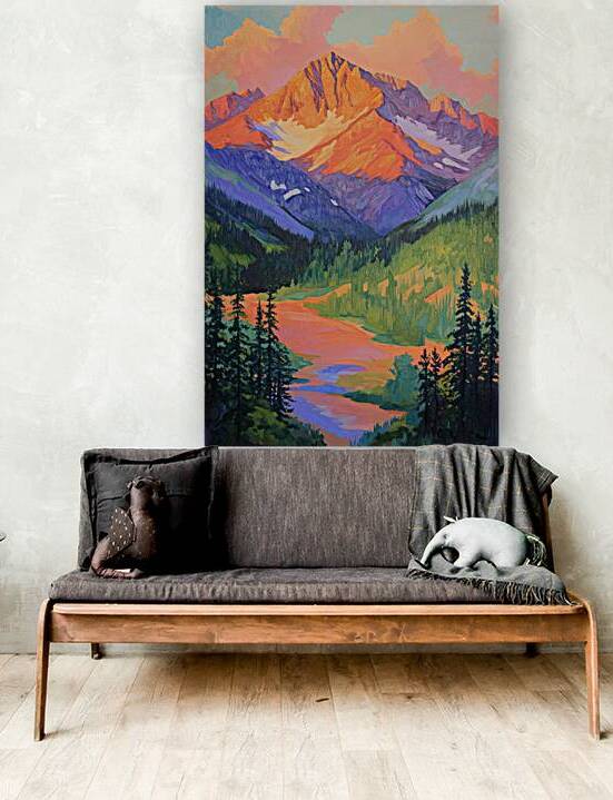 Alpenglow Summit H92P3N 63 by Abstract Rebellion