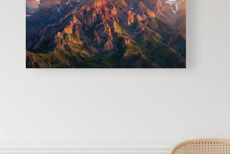 Alpenglow Summit Y29H7N 69 by Abstract Rebellion