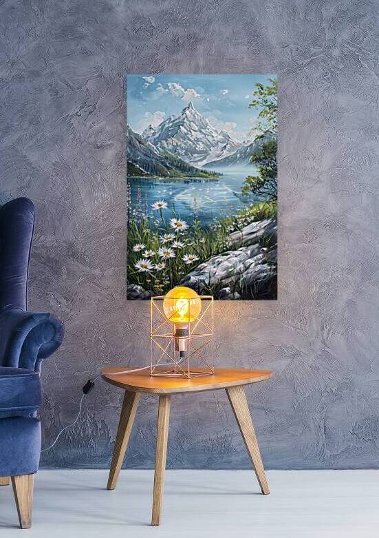 Alpine Lake Serenity 7H29PZ 45 by Abstract Rebellion