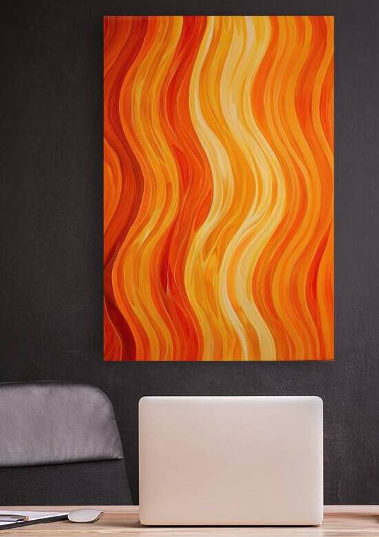 Amber Waves 8H2P9Z 45 by Abstract Rebellion