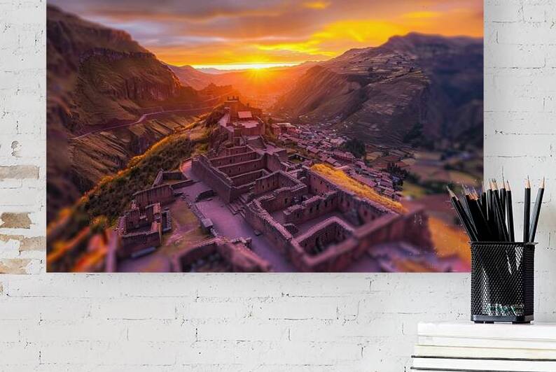 Andean Sunrise Ruins H2N9P4 45 by Abstract Rebellion