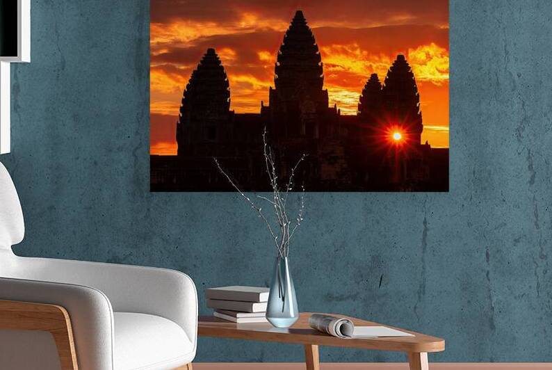 Angkor Wat Sunrise B2D98Z 45 by Abstract Rebellion
