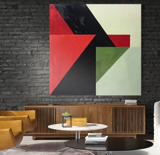 Angular Color Study 238HJZ 45 by Abstract Rebellion