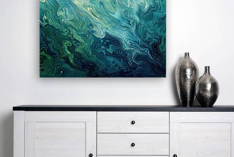 Aqua Currents NH7W92 45 by Abstract Rebellion
