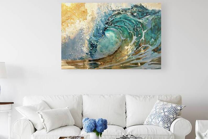 Aqua Embrace N92H5B 57 by Abstract Rebellion