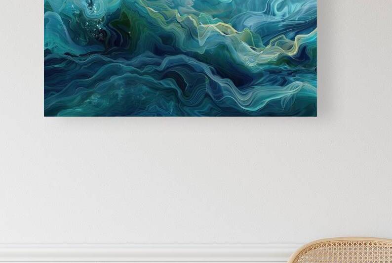 Aqua Marine Reverie H3N2P9 53 by Abstract Rebellion
