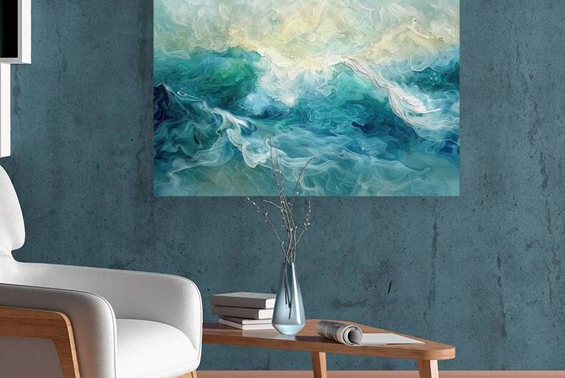 Aqua Marine Reverie H3N9P2 58 by Abstract Rebellion
