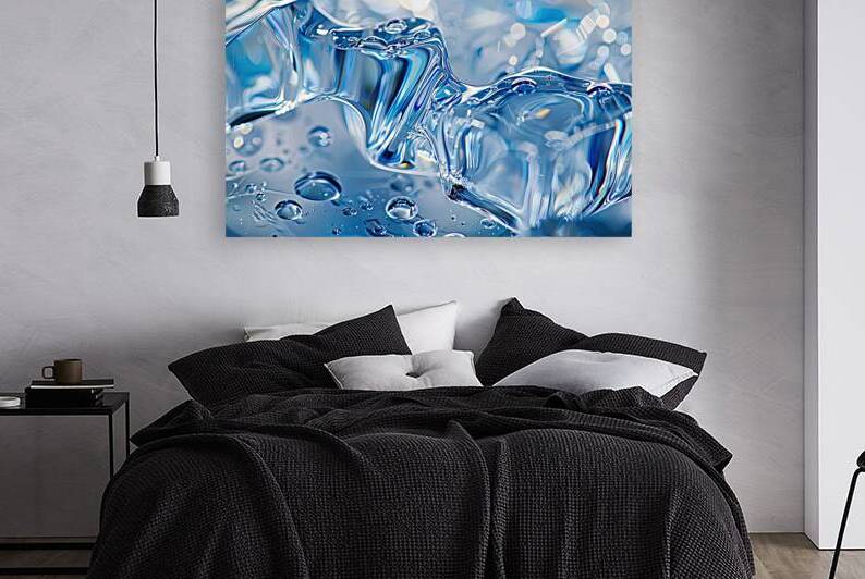 Aqua Serpentine Flow 2H9N3Z 47 by Abstract Rebellion