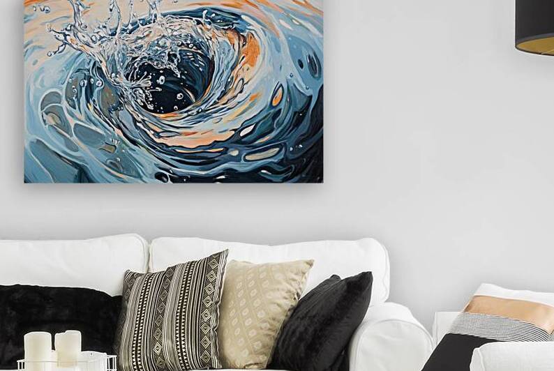 Aqua Vortex Embrace H29NJP 58 by Abstract Rebellion