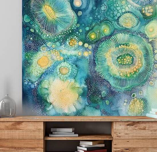 Aquatic Bloom ZH293N 58 by Abstract Rebellion