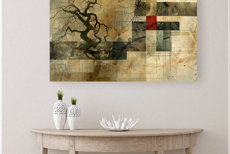 Arboreal Blueprint KH295N 60 by Abstract Rebellion