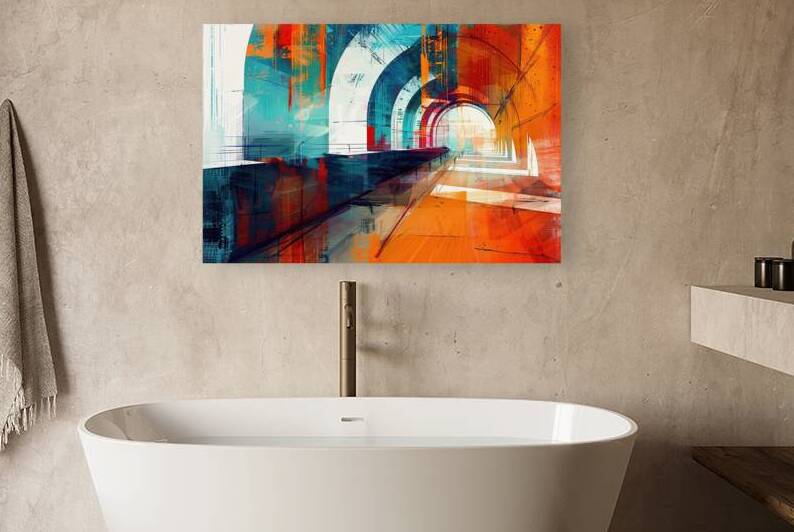 Arches of Light Passage 5H2N9Z 60 by Abstract Rebellion