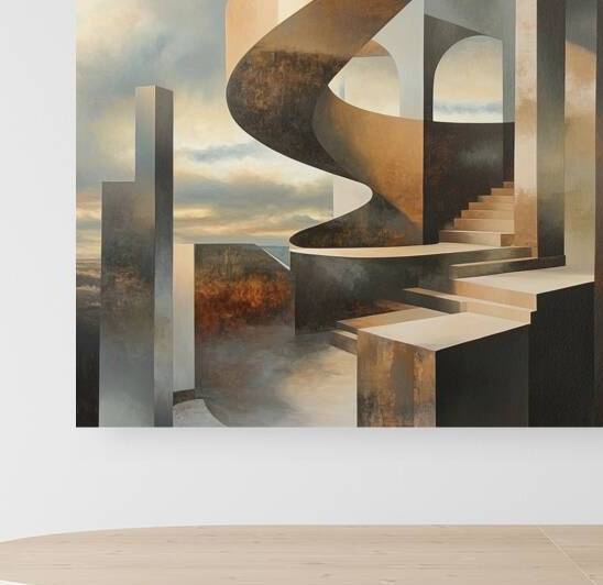 Architectural Ascent 7H3N2P 58 by Abstract Rebellion