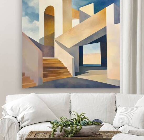 Architectural Ascent 7H3N2P 55 by Abstract Rebellion