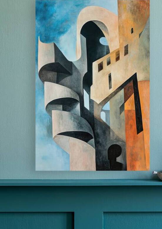Architectural Rhapsody N593H2 58 by Abstract Rebellion