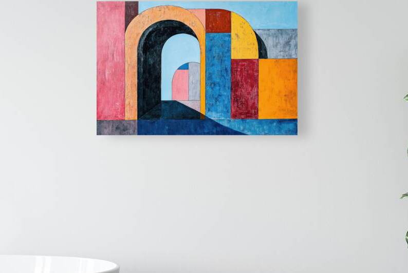 Archways of Color J92H5N 48 by Abstract Rebellion