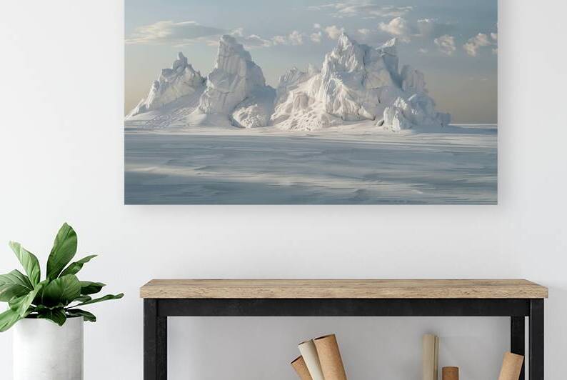 Arctic Sculptures 7H29P4 45 by Abstract Rebellion