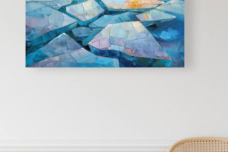 Arctic Sunset Glow H29PNZ 50 by Abstract Rebellion