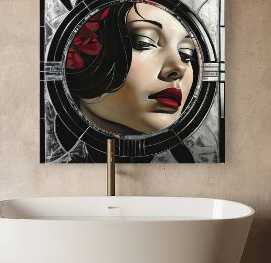 Art Deco Muse 7294HB 48 by Abstract Rebellion
