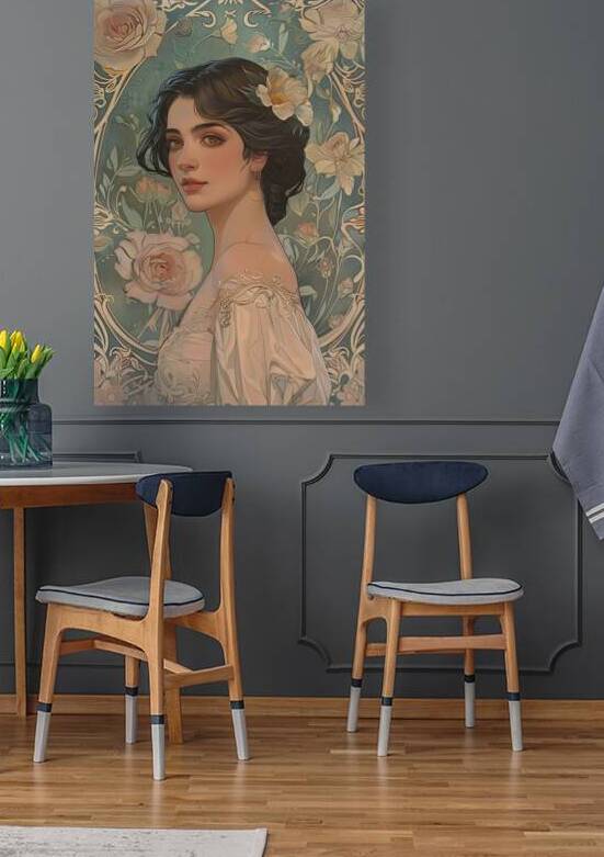 Art Nouveau Muse 8927BC 48 by Abstract Rebellion