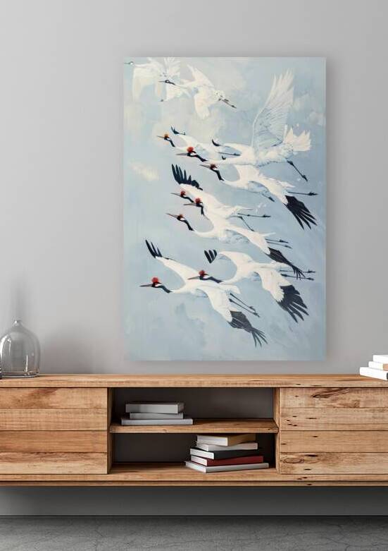 Ascendancy Of Cranes 7H3N2D 45 by Abstract Rebellion