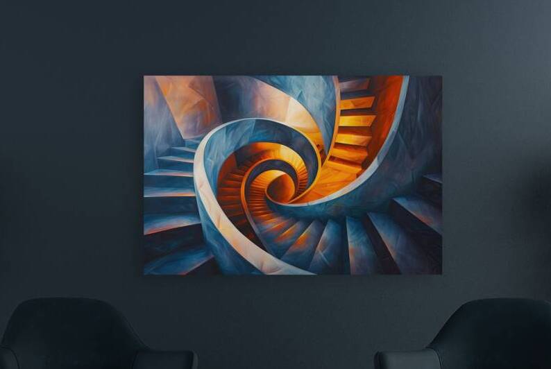 Ascending Spirals NZ92H3 60 by Abstract Rebellion