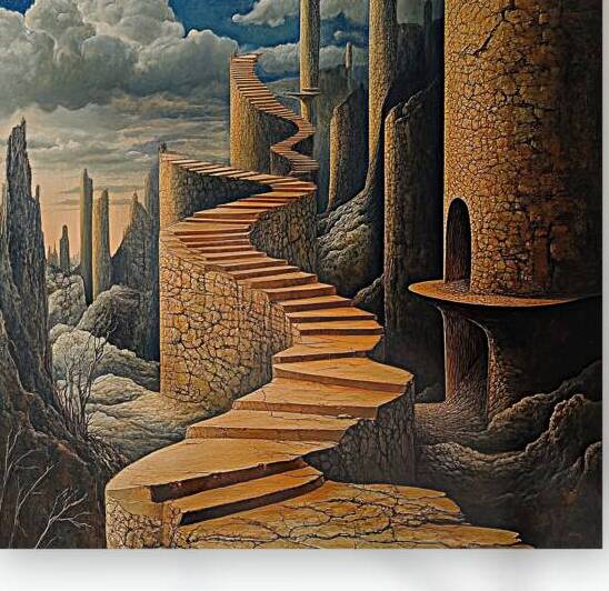 Ascension Path 9H3N2B 60 by Abstract Rebellion