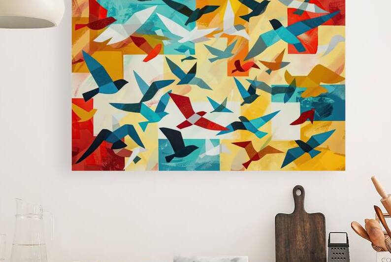 Ascent of Avian Spirits 7P3H2N 55 by Abstract Rebellion