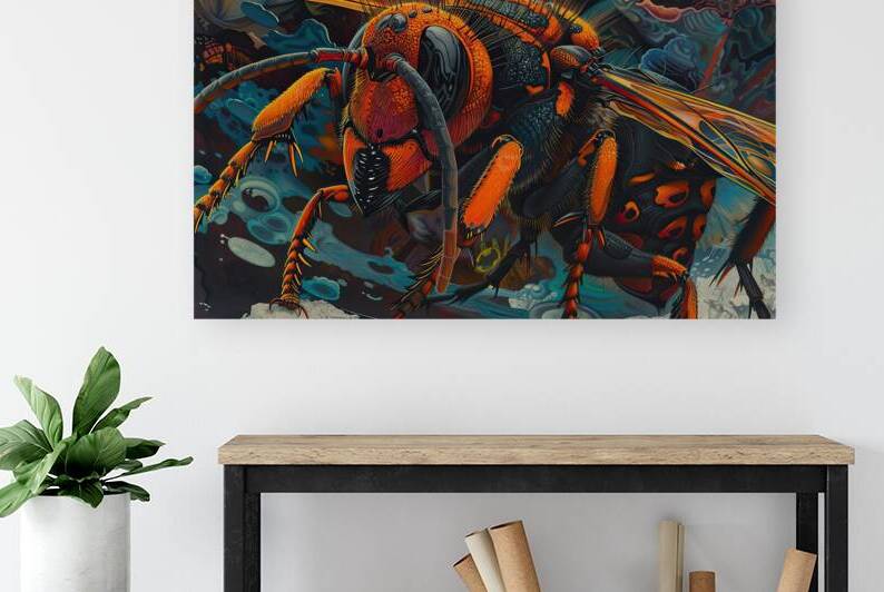 Asian Giant Hornet 7H29P4 45 by Abstract Rebellion