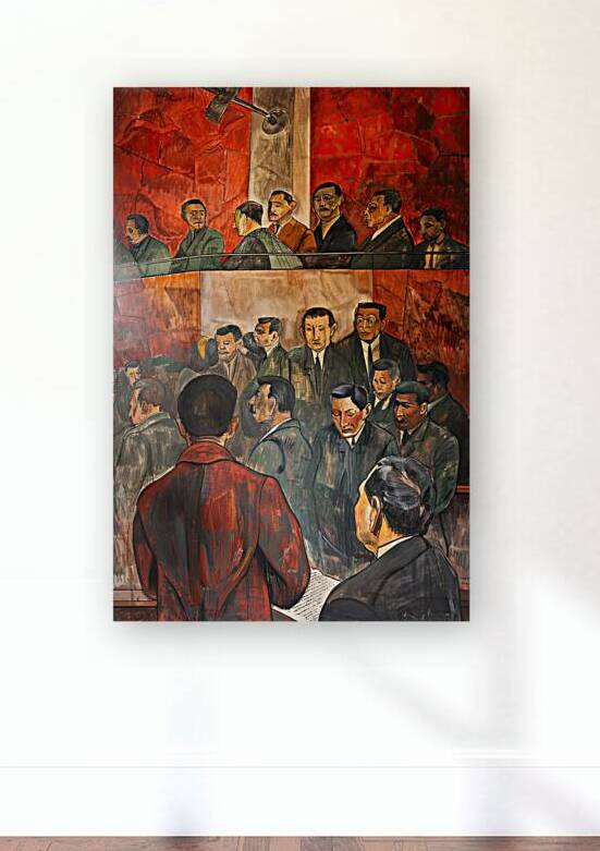 Assembly of Men 7H29PZ 45 by Abstract Rebellion