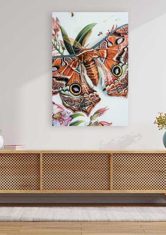 Atlas Moth Elegance 7892P 45 by Abstract Rebellion