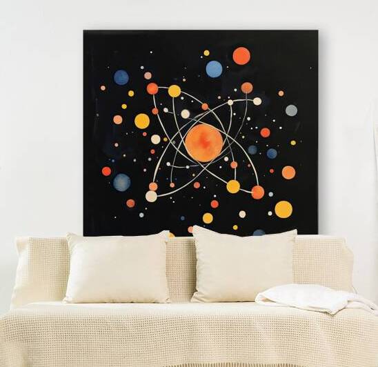 Atomic Dance Across Void 7P3H2N 49 by Abstract Rebellion