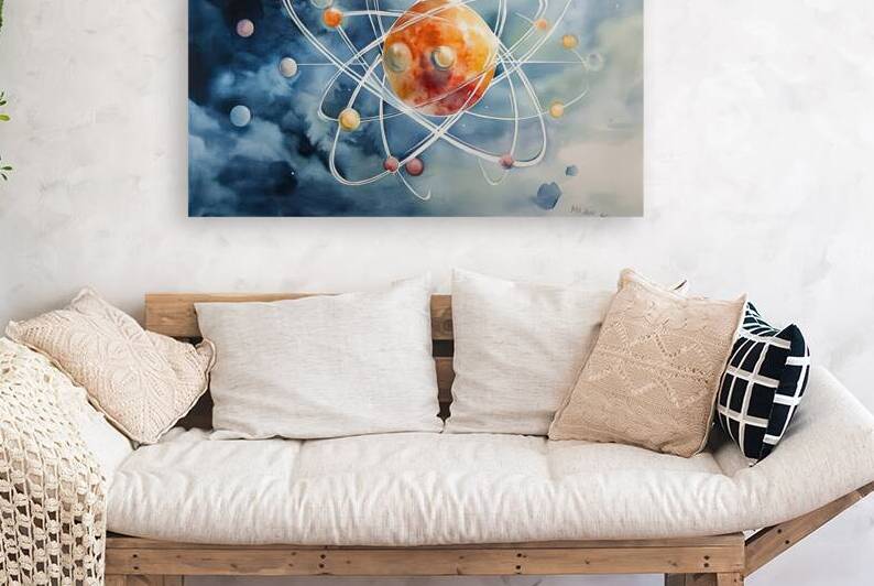 Atomic Dance Across Cosmos 2PH9N4 55 by Abstract Rebellion