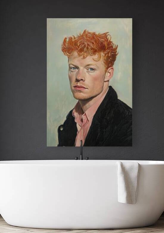 Auburn Gaze Portrait H92N5Z 58 by Abstract Rebellion