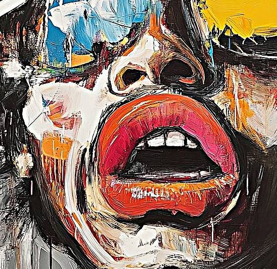 Audacious Gaze Y29K4H 55 by Abstract Rebellion