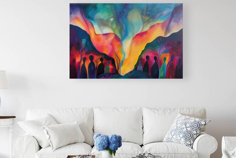 Aurora Borealis Gathering 7294HB 49 by Abstract Rebellion