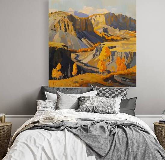 Autumn Canyon Glow H2N9P4 55 by Abstract Rebellion