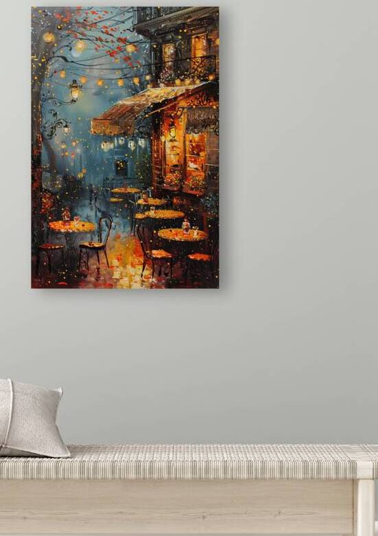Autumn Cafe Reverie J9H3N2 50 by Abstract Rebellion