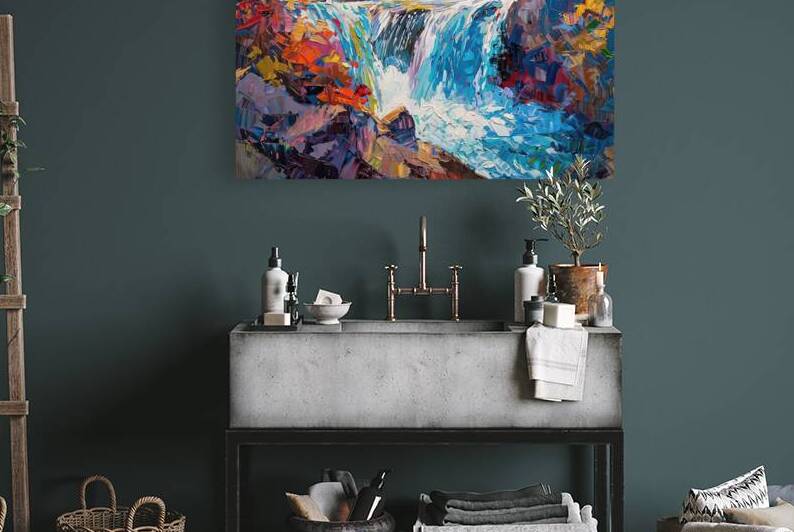 Autumn Cascade NHB935 65 by Abstract Rebellion