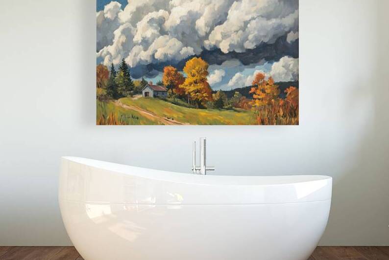 Autumn Clouds Gathering 92HJ7P 48 by Abstract Rebellion